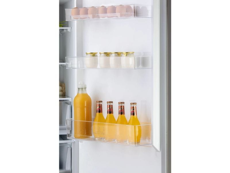 Domo Kühl-Gefrierkombination DO91334C Rechts/Wechselbar Kombigerät mit Kühlschrank und Gefrierschrank