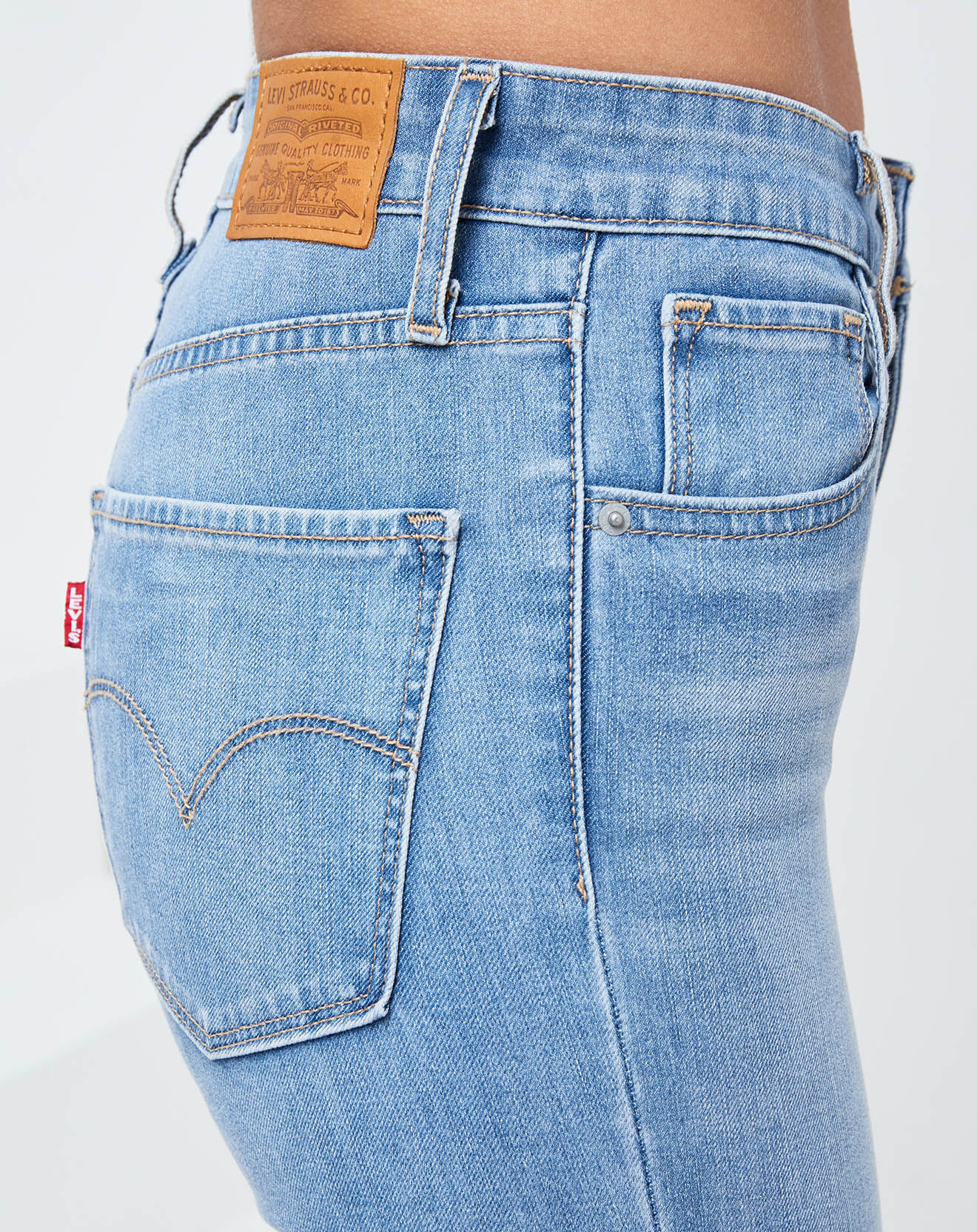 Levi's® Jean 721 High Rise Skinny bleu