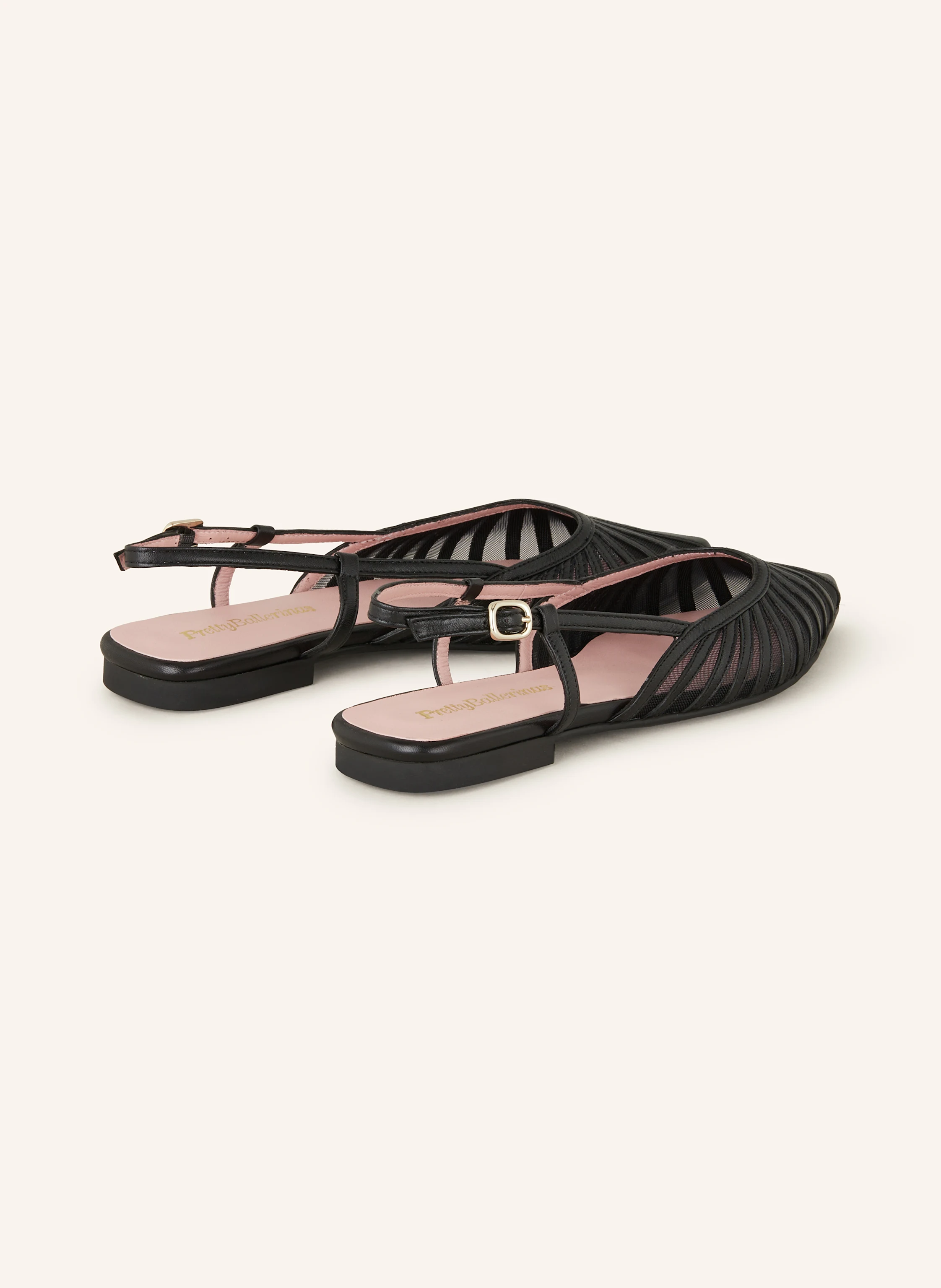 Pretty Ballerinas Slingballerinas RED NEGRO COTON