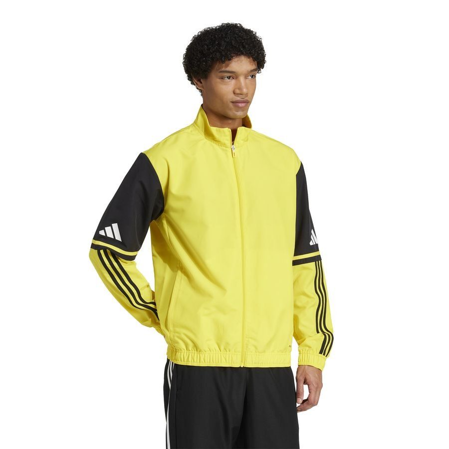 adidas Veste d'Entraînement Squadra 25 - Jaune/Noir/Blanc