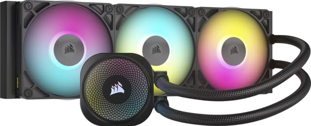 Corsair iCUE LINK TITAN 360mm RX RGB CPU-vandkøler (sort)