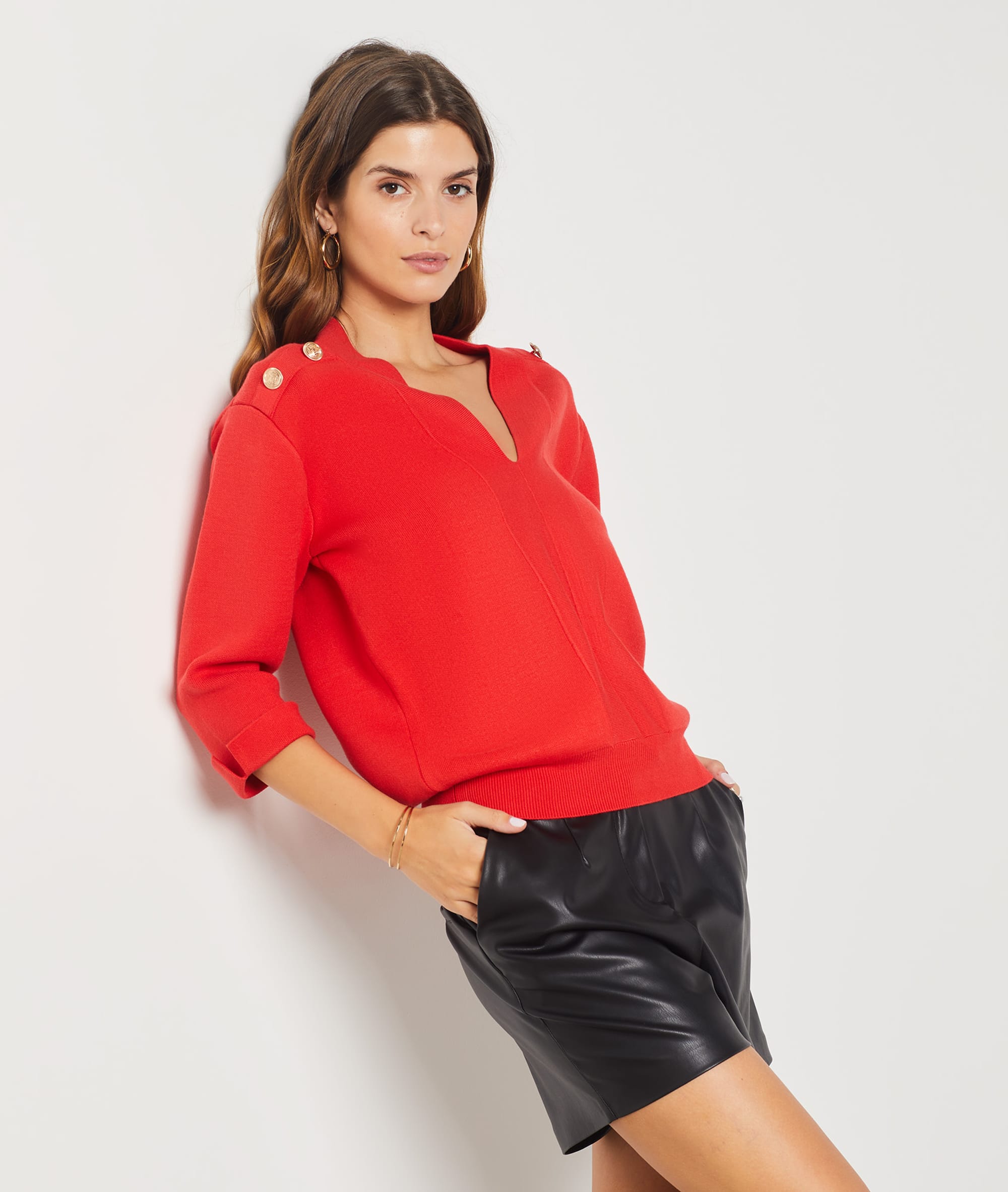Pull col V détails boutons