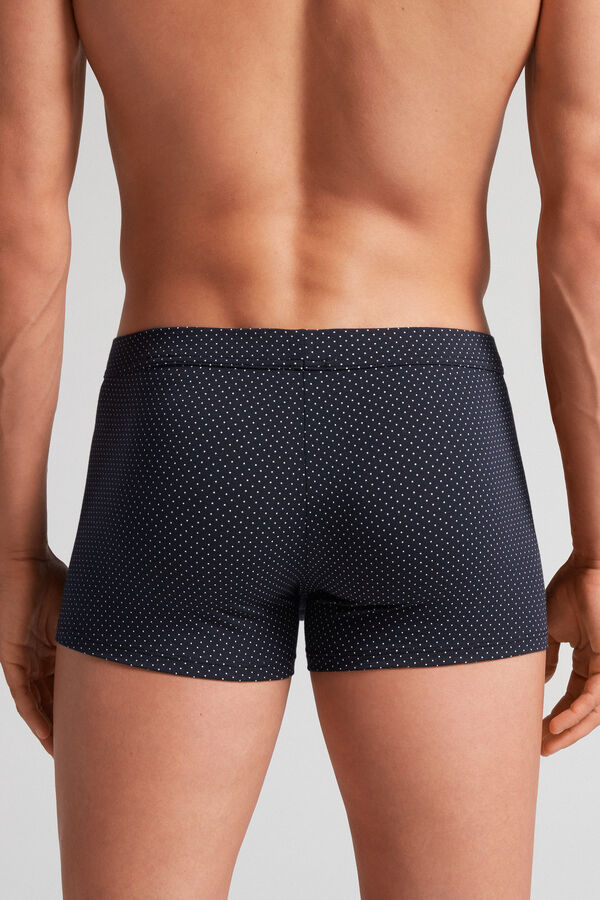 Cuecas Boxer Supima® Natural Fresh Cotton com Microestampa de Bolinhas