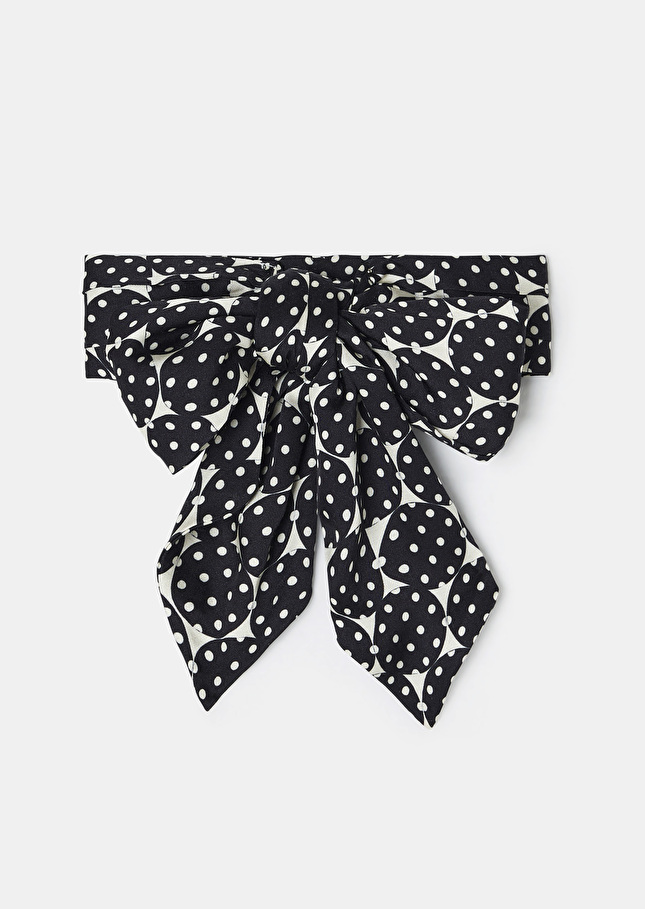 Foulard Edenécru imprimé à pois