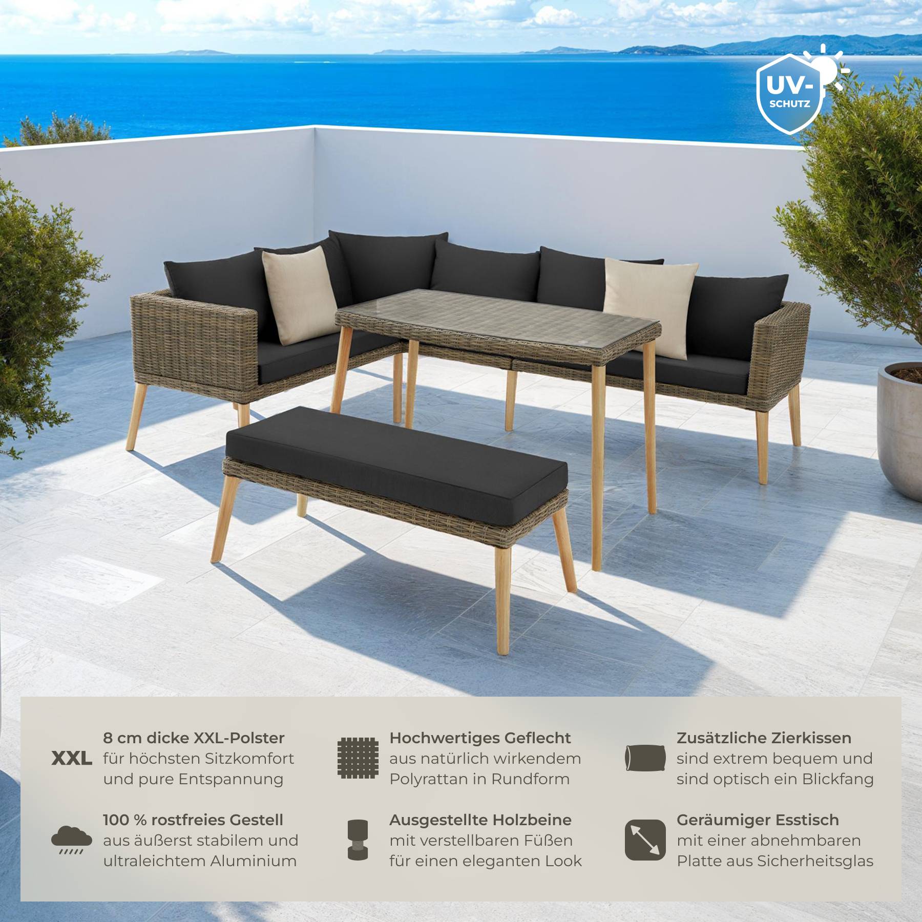Rattan Lounge Pula