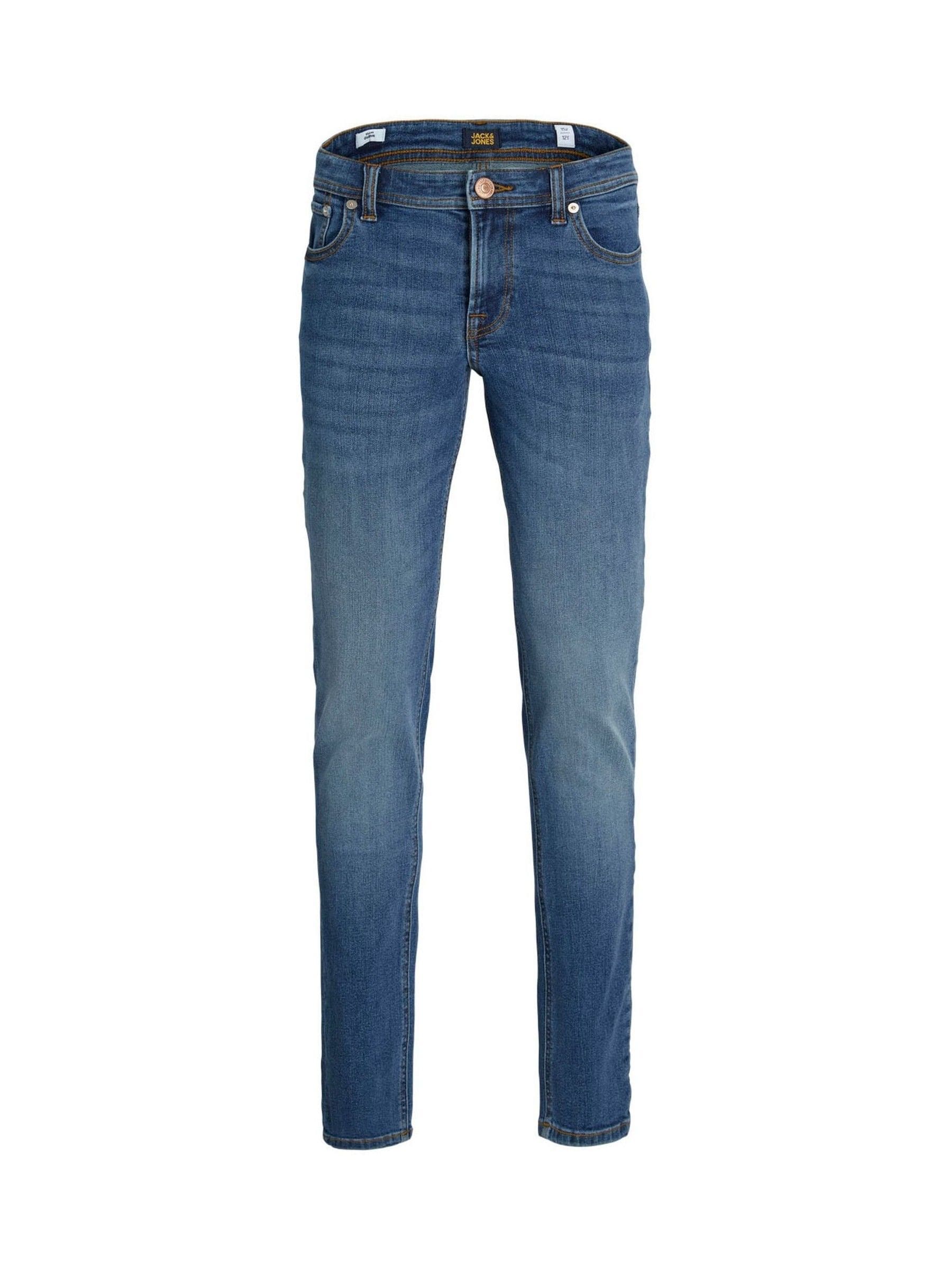 Blauw - JACK & JONES JUNIOR Blue Glenn Slim Fit Jeans
