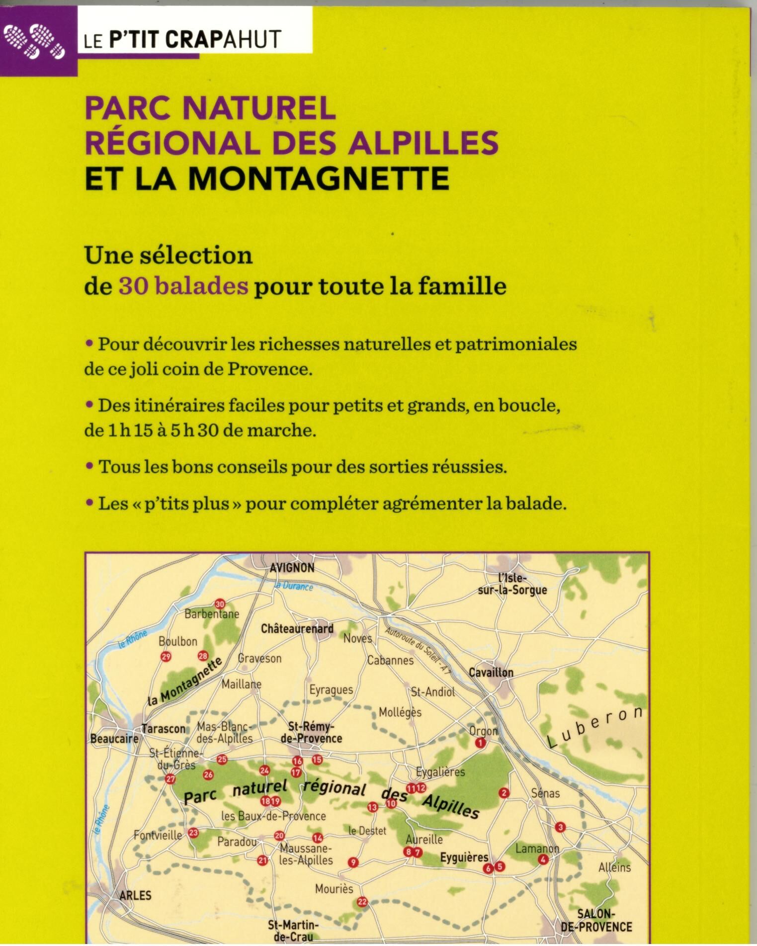 GLENAT - P TIT CRAPAHUT DANS LE PNR DES ALPILLES