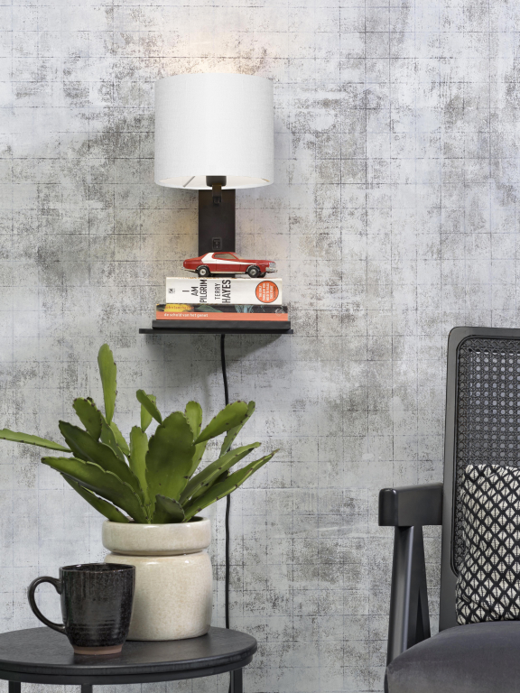 Good&Mojo Andes wandlamp zwart/zwart