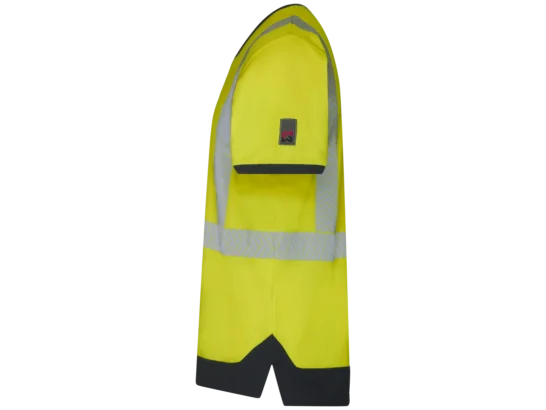 Tee-shirt de travail haute-visibilité jaune fluo Würth MODYF