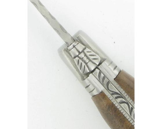 Laguiole Palissandre Carbone Couteau de poche Laguiole par Chazeau Honoré