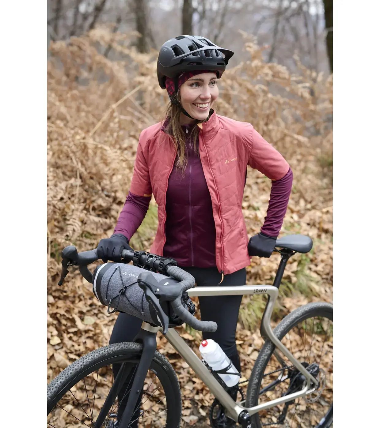 VAUDE Trailfront Compact Stuurtas Zwart/Grijs