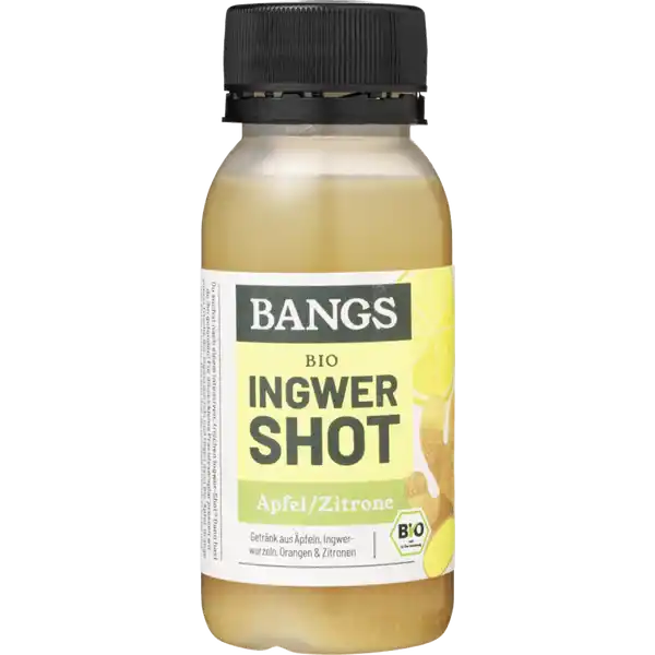 Bio Ingwer Shot Apfel / Zitrone