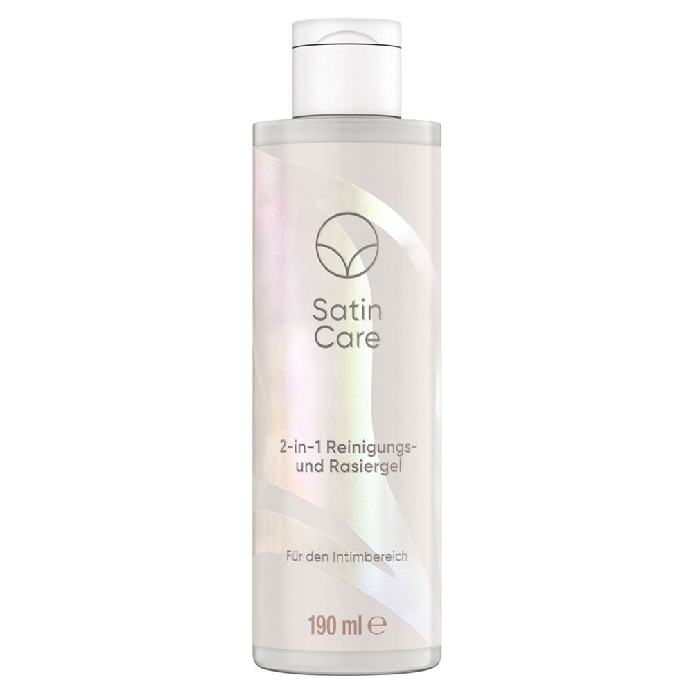 Gillette Venus Satin Care Gel Intimpflege 2in1 Reinigungs- und Rasiergel Fl 190 ml