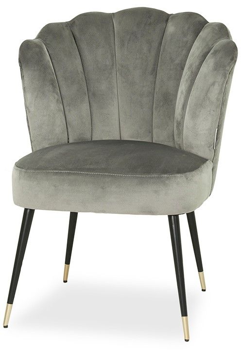 Eetkamerstoel Fox stone velvetB62 x D55 x H88 cm