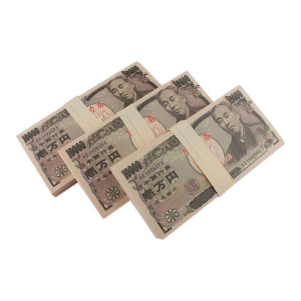 Lekepenger - 10 000 Yen (100 sedler)