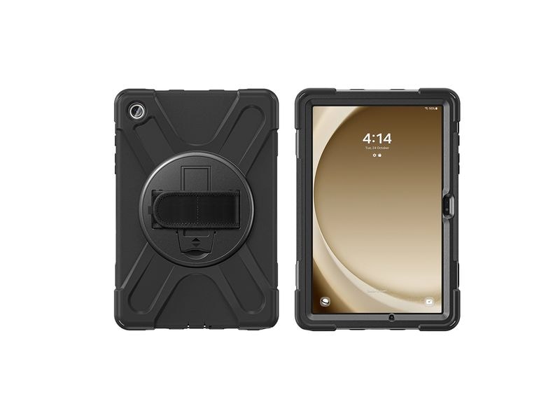 4smarts Tablet Back Cover Rugged GRIP Galaxy Tab S9 FE Robuste Schutzhülle für Samsung Galaxy Tab S9 FE