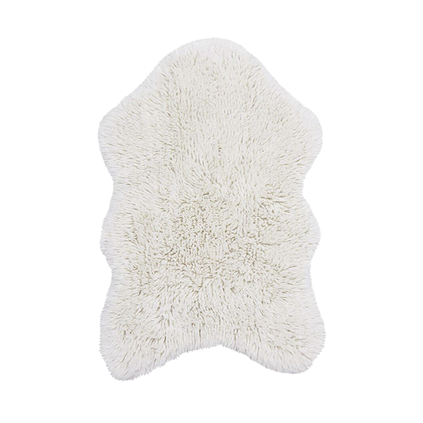 Wollteppich Woolly-White
