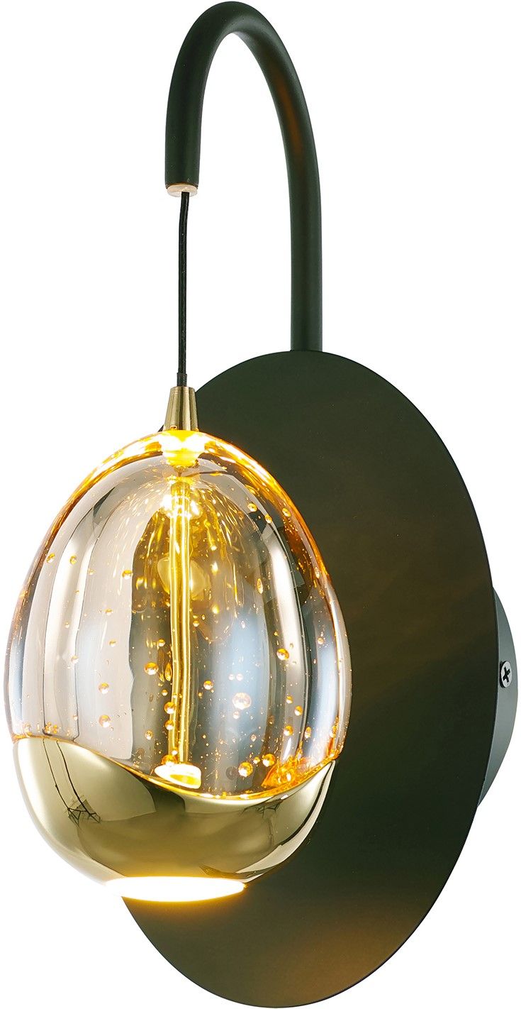 Wandlamp Golden egg B13 x D13 cm