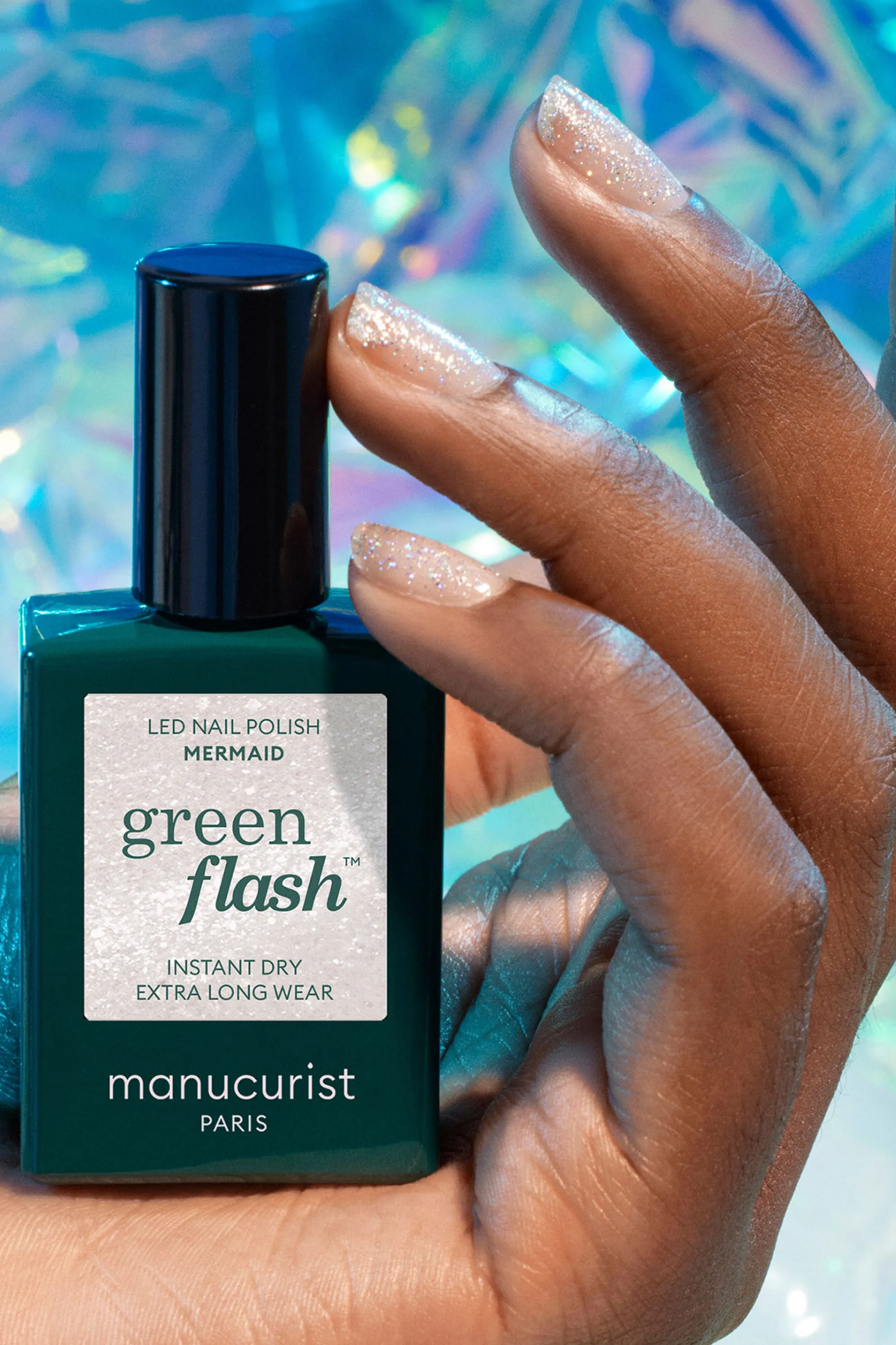 Manucurist Vernis semi-permanent Green Flash-15 ml