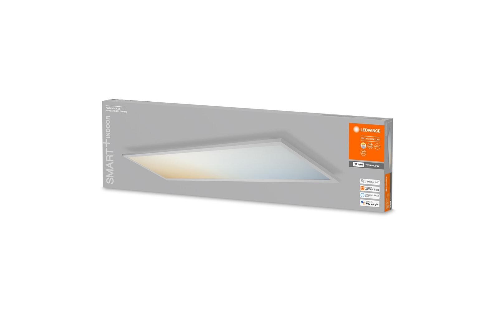 LED-Panel SMART+ WiFi Planon Plus, 120 x 30 cm, 36W<br>Panelleuchten mit WiFi-Technologie