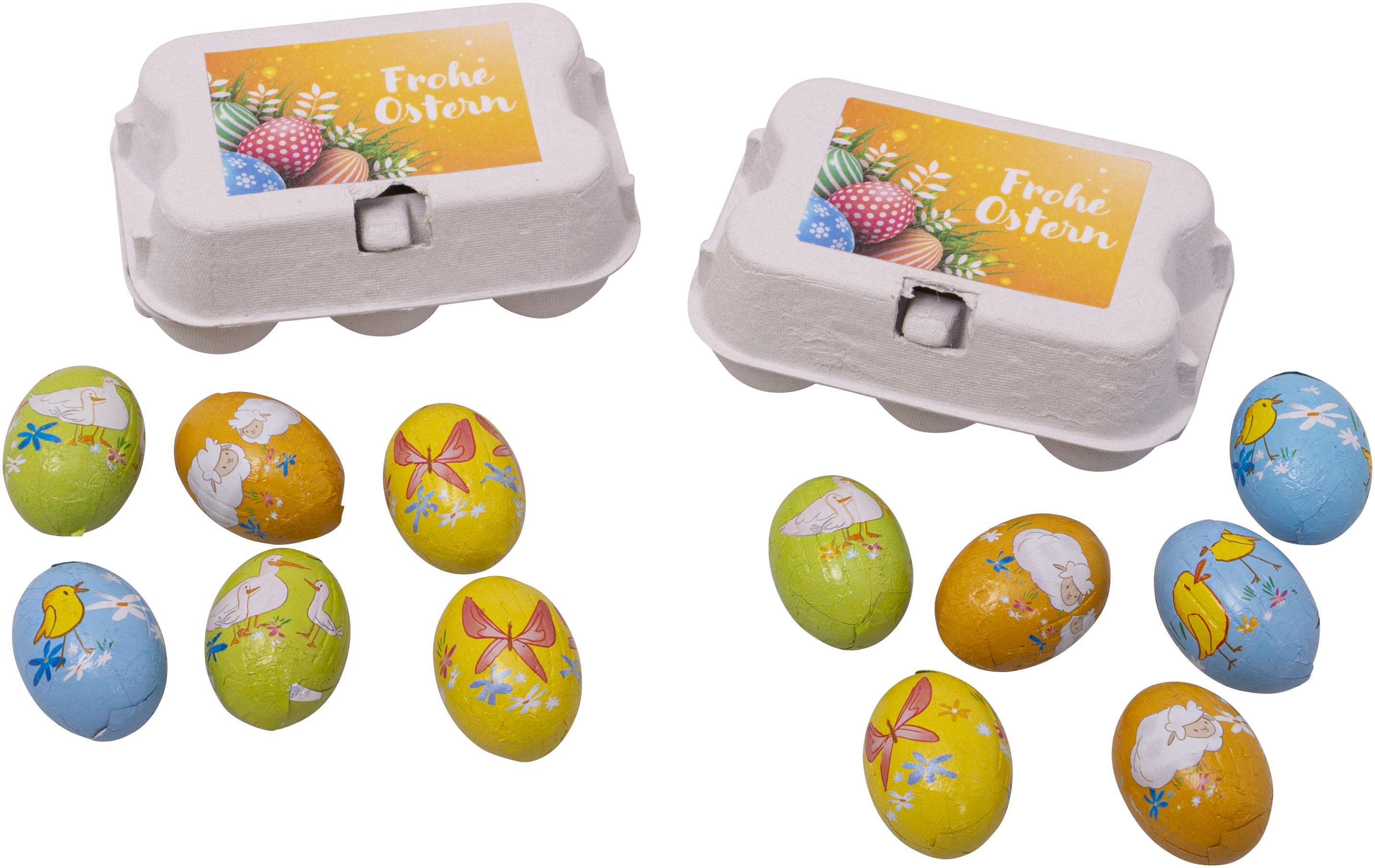 Schokoeier im Eierkarton 2er-Set