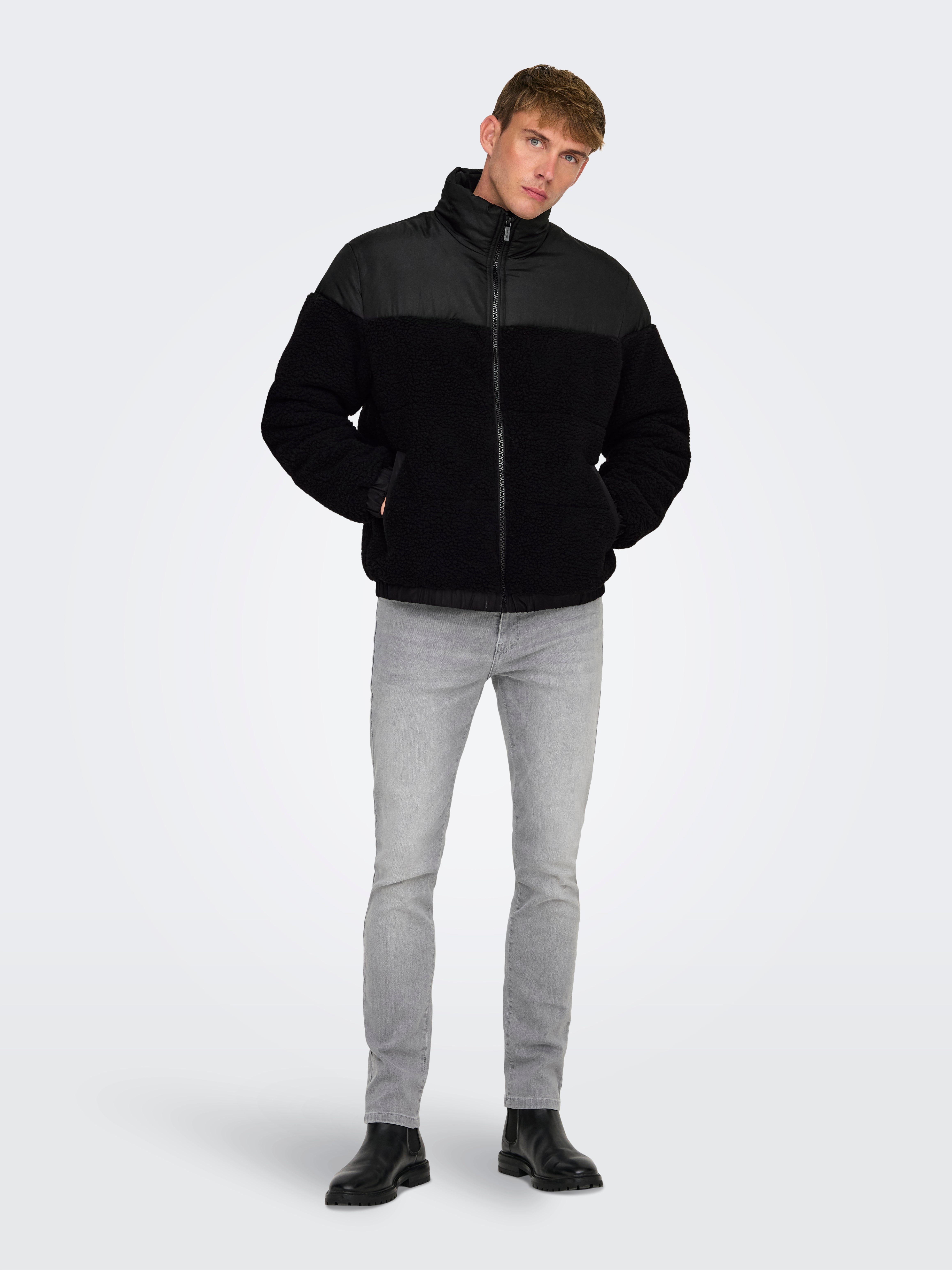 ONSELI Daunenjacke Black