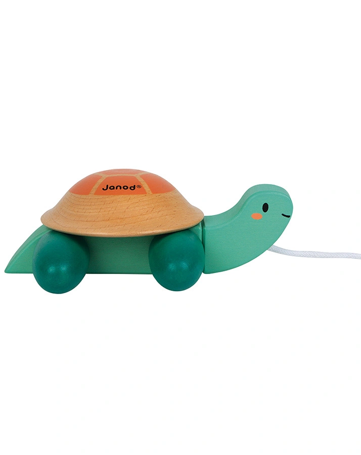 Janod-WWF® Nachziehtier SCHILDKRÖTE aus Holz