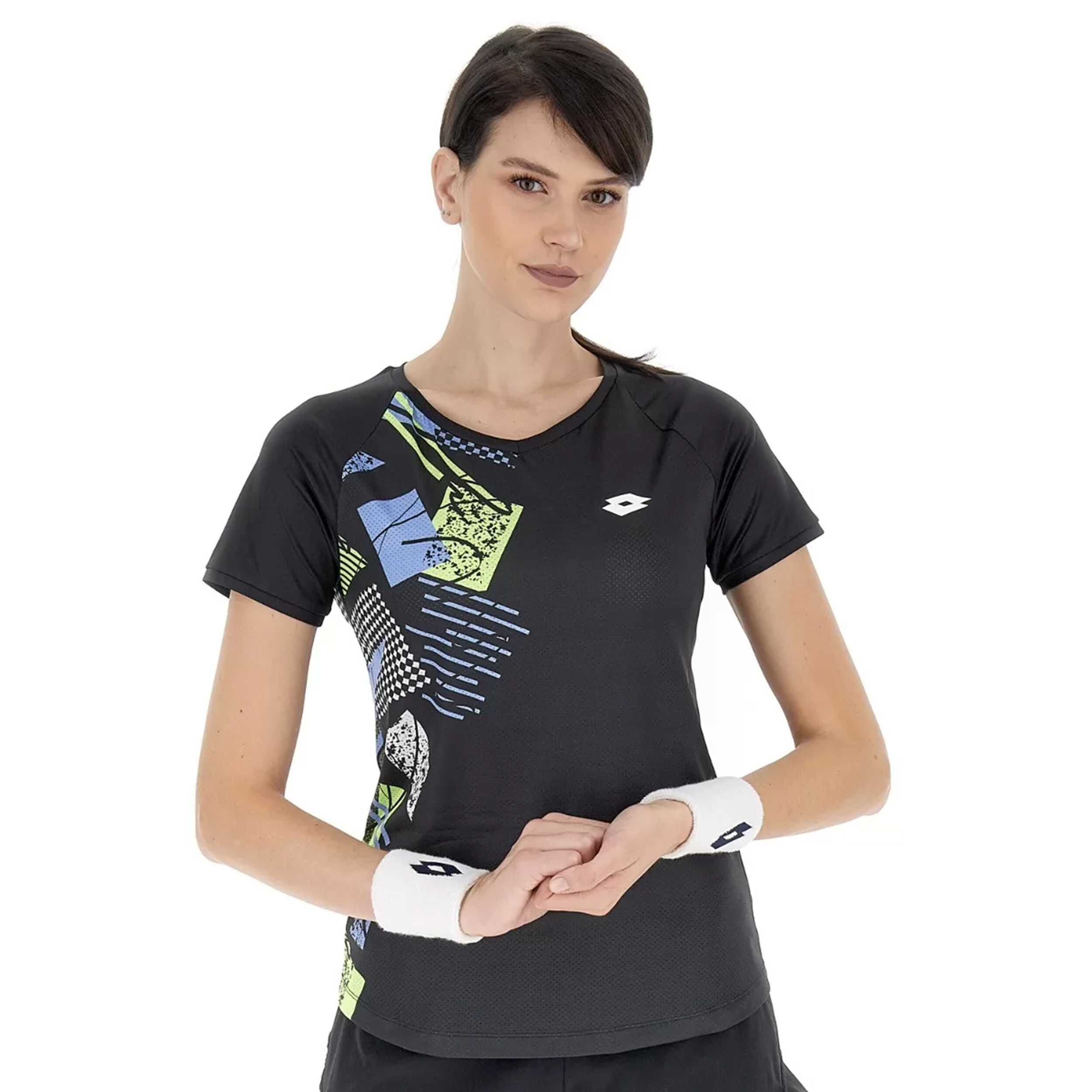 Lotto Tech W I D5 T-shirt Femmes - Noir