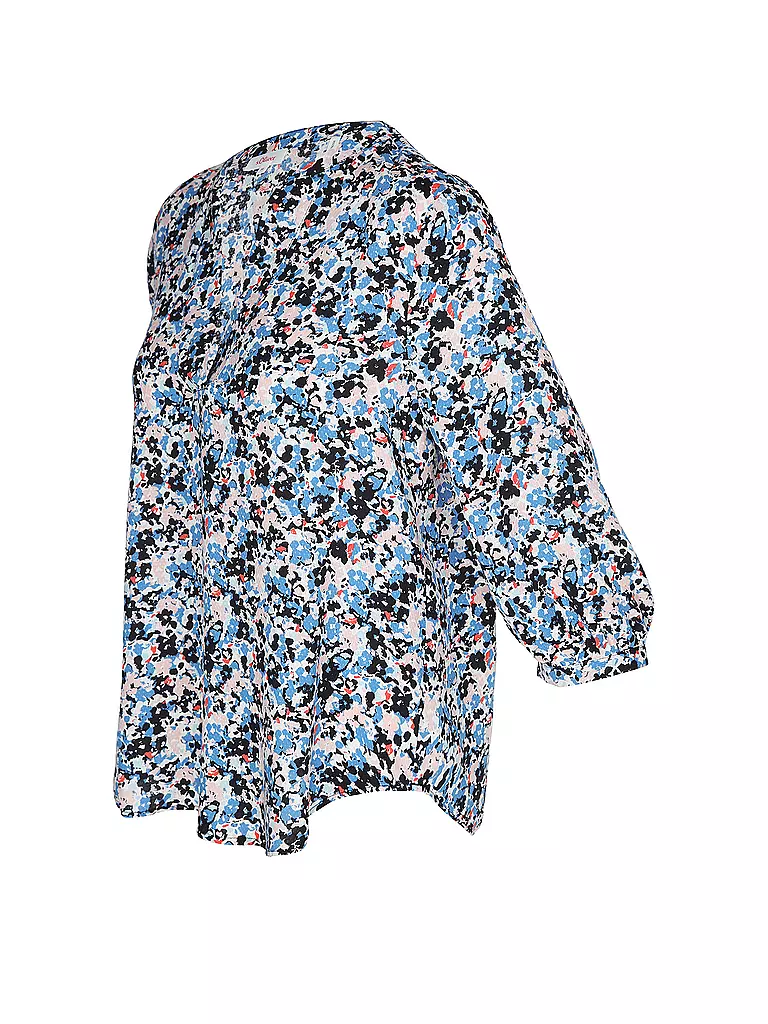 S.OLIVER Blusenshirt  blau