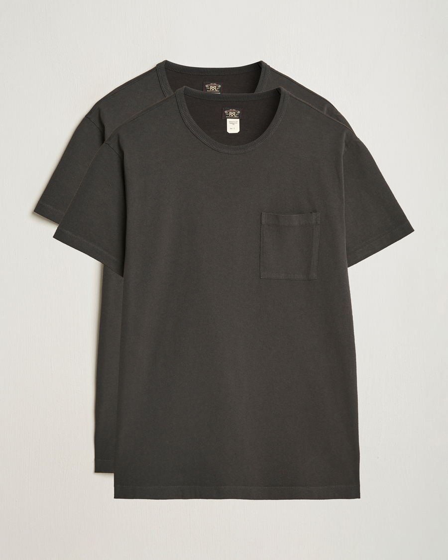 RRL 2-Packet Pocket Tee Warm White