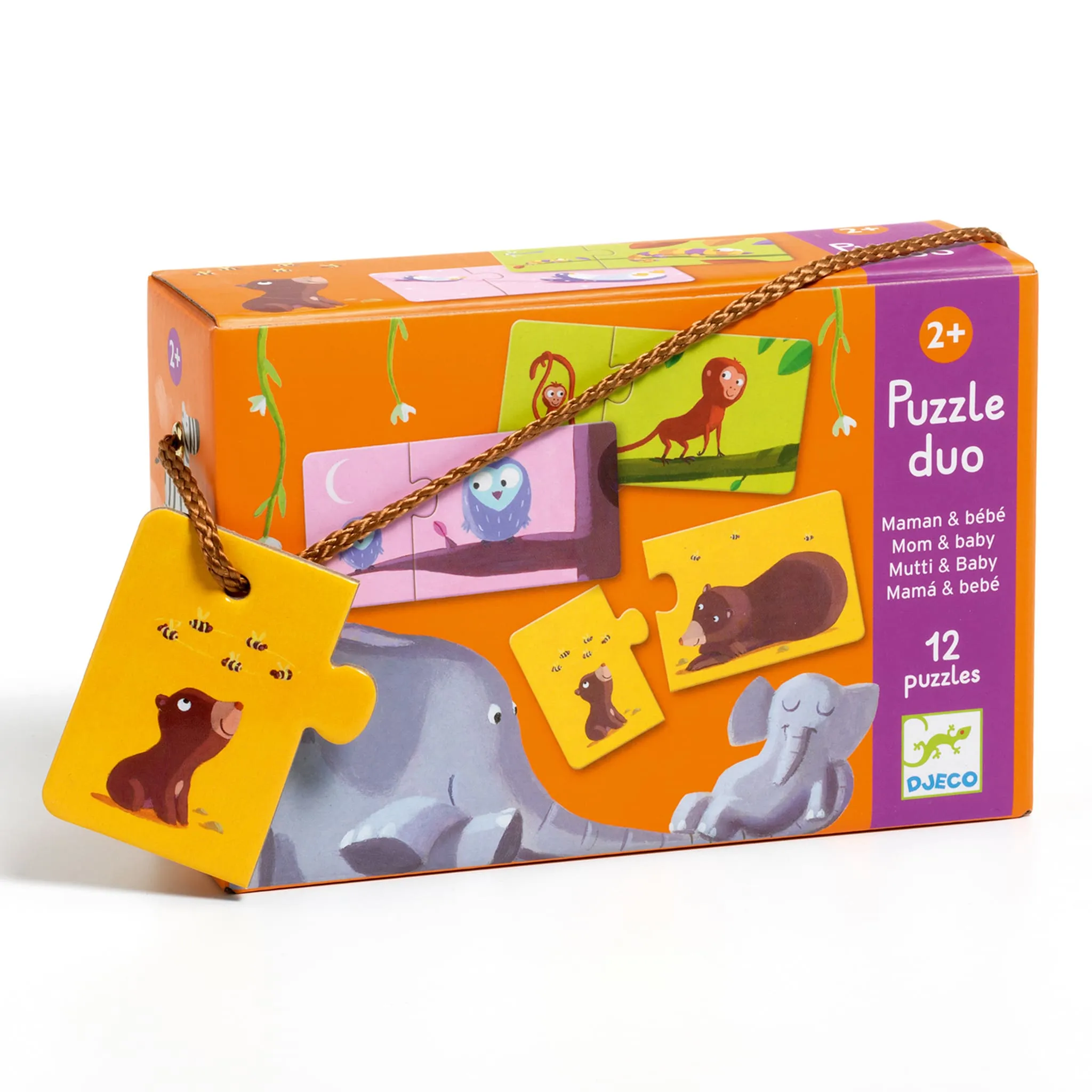 Djeco Puzzle duo - Maman et bébé