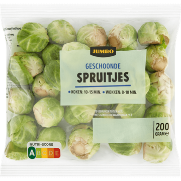 Jumbo Geschoonde Spruitjes 200 g
