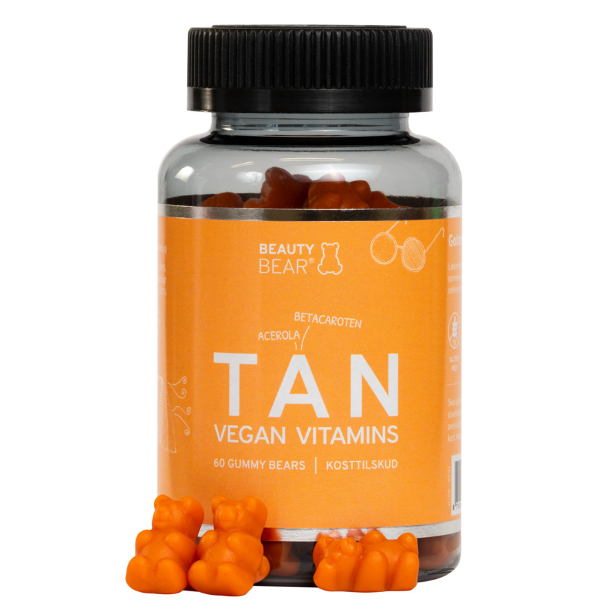 Beauty Bear TAN Vitamins Gummies 60 stk