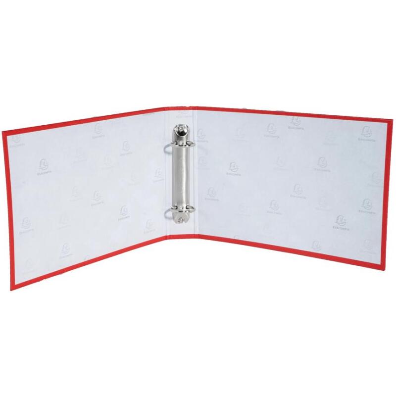 Classeur rembordé polypropylène pour fiches bristol 125x200 2 anneaux 25mm