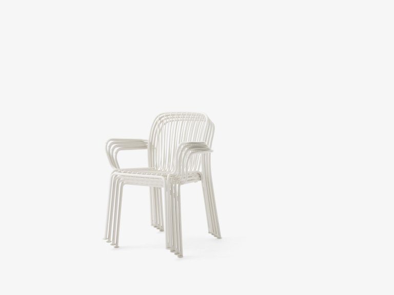 &tradition Thorvald tuinstoel met armleuningen Warm Black