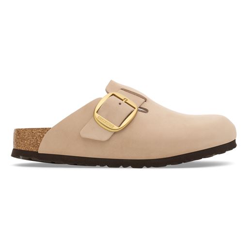 Birkenstock Boston Big Buckle Sko, Sandcastle, 40