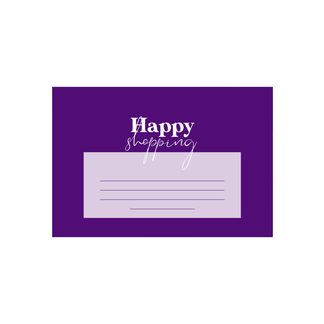 Lucardi Giftcard envelop Special moment
