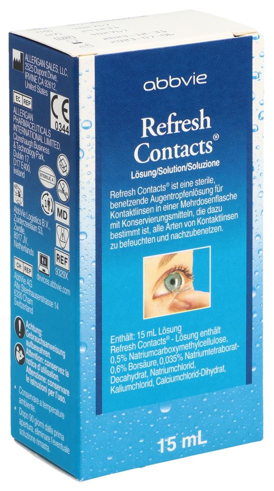 REFRESH Contacts Nachbenetzungslösung Lös Fl 15 ml