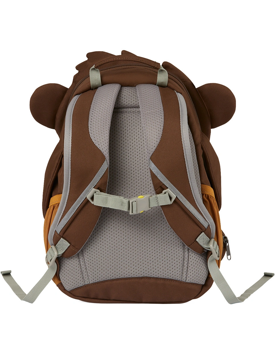 Kinderrucksack GROßER FREUND  AFFENZAHN (20x31x12) in braun