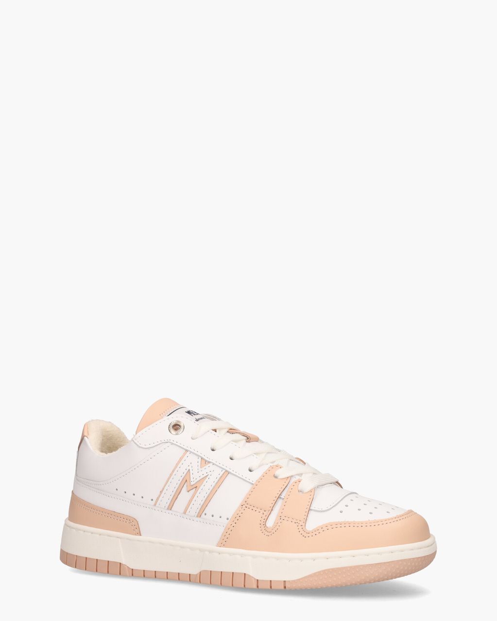 Mercer Amsterdam The Brooklyn M Wit/Roze Damessneakers