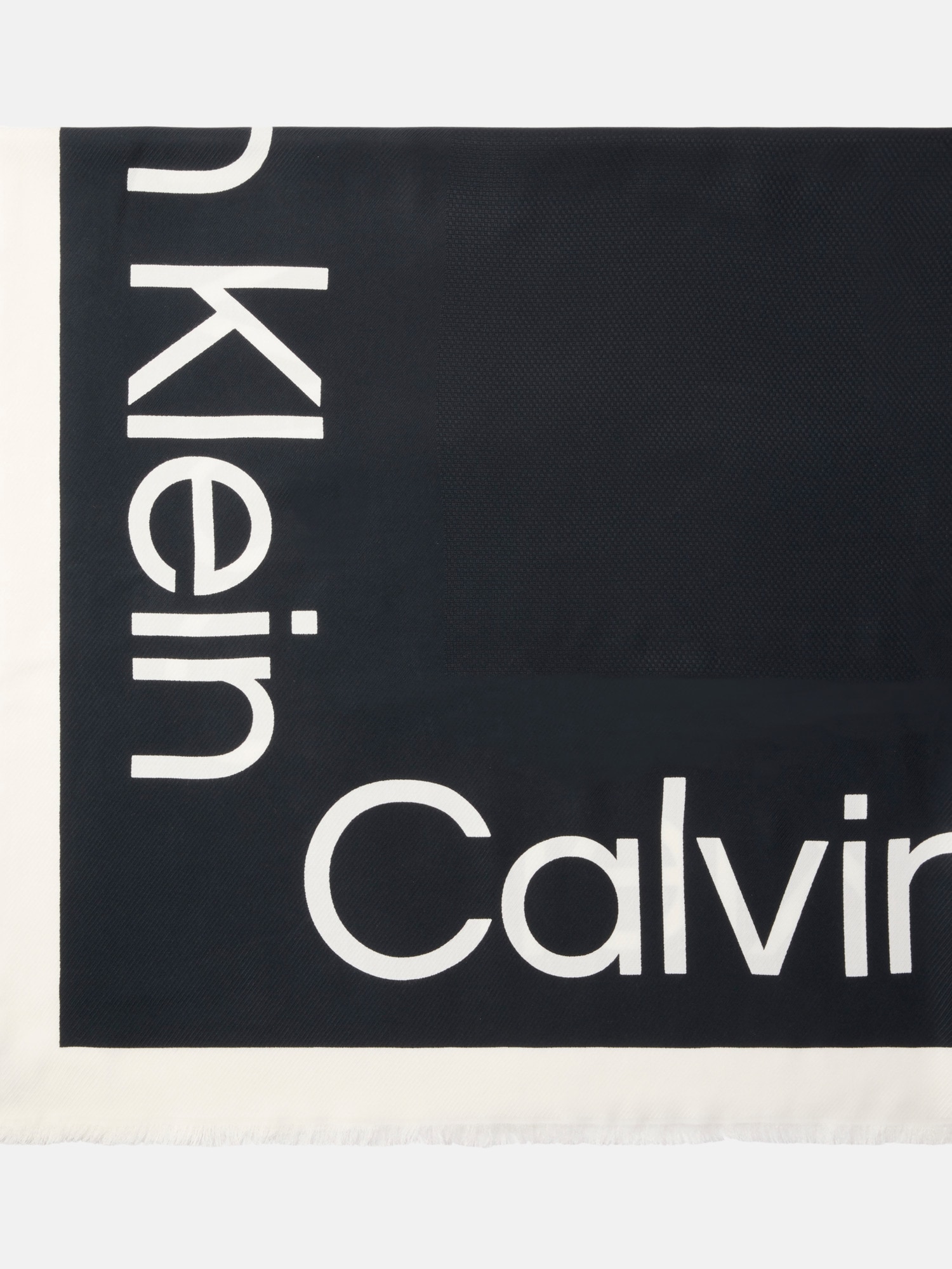 Calvin Klein Modeschal »BOLD LOGO CONTRAST SCARF«, mit Markenlogoprint