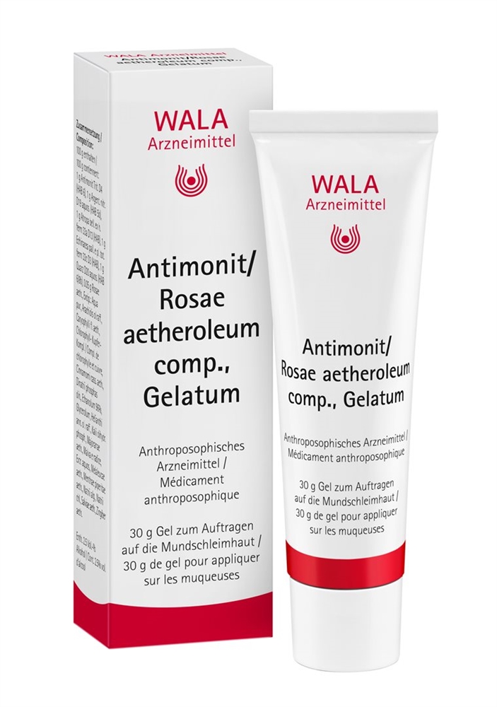 WALA Antimonit/Rosae aetheroleum comp.<br>30 g, Tube, Gel