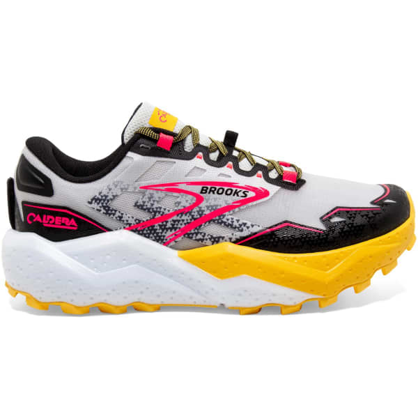 Chaussure trail BROOKS CALDERA 7 W LUNAR ROCK/LEMON CHROME/BLACK