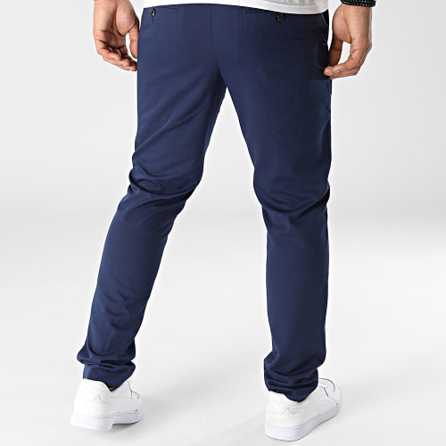 Pantalon Chino Slim Franco Bleu Roi