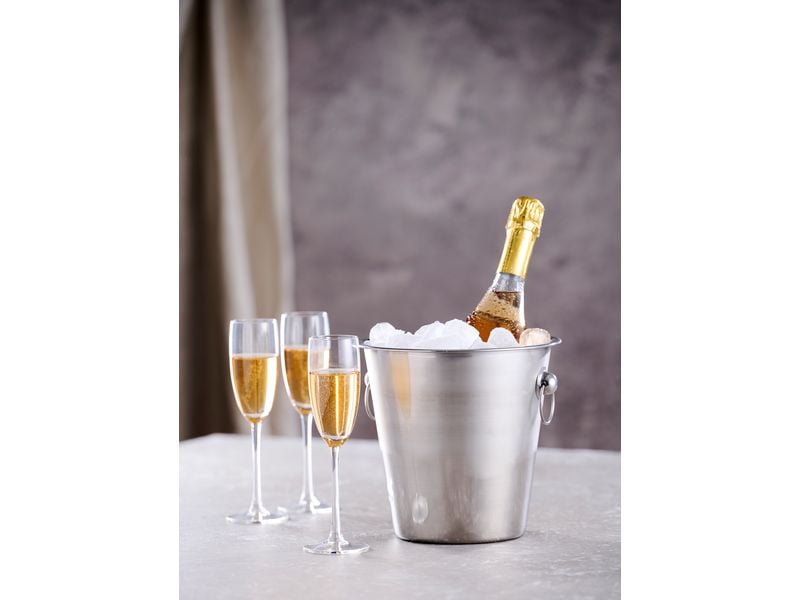 Schou Champagnerkühler Silber Flaschenkühler