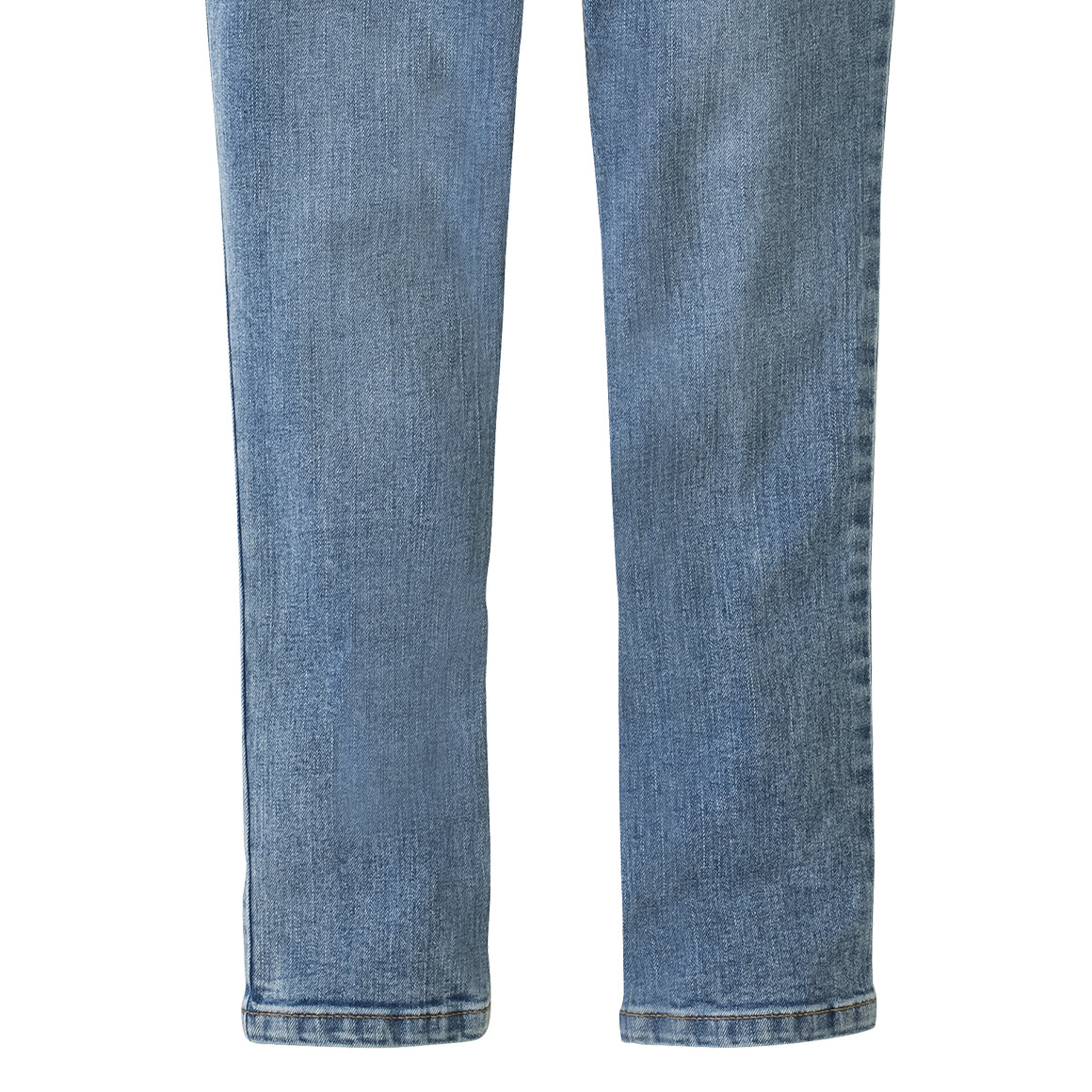 Jonas Nielsen Mädchen Skinny-Jeans mit verstellbarem Bund hellblau