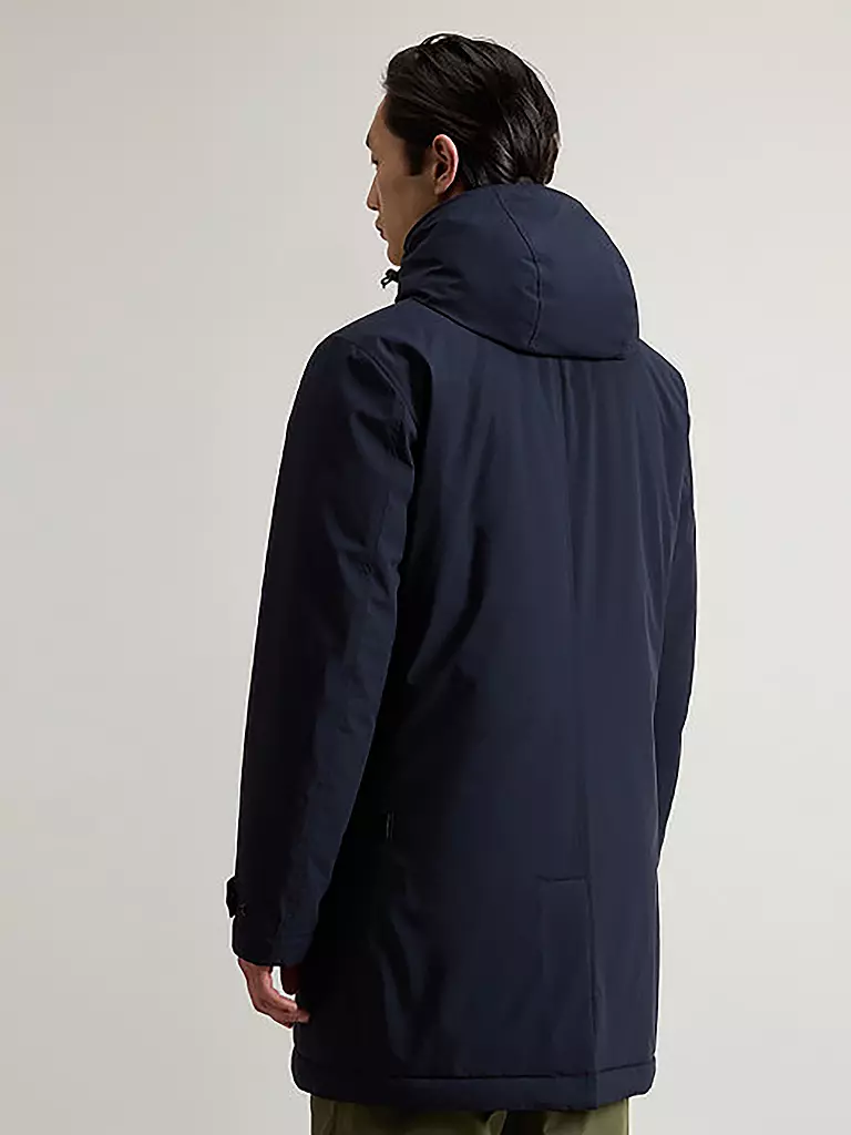 WOOLRICH Mantel blau