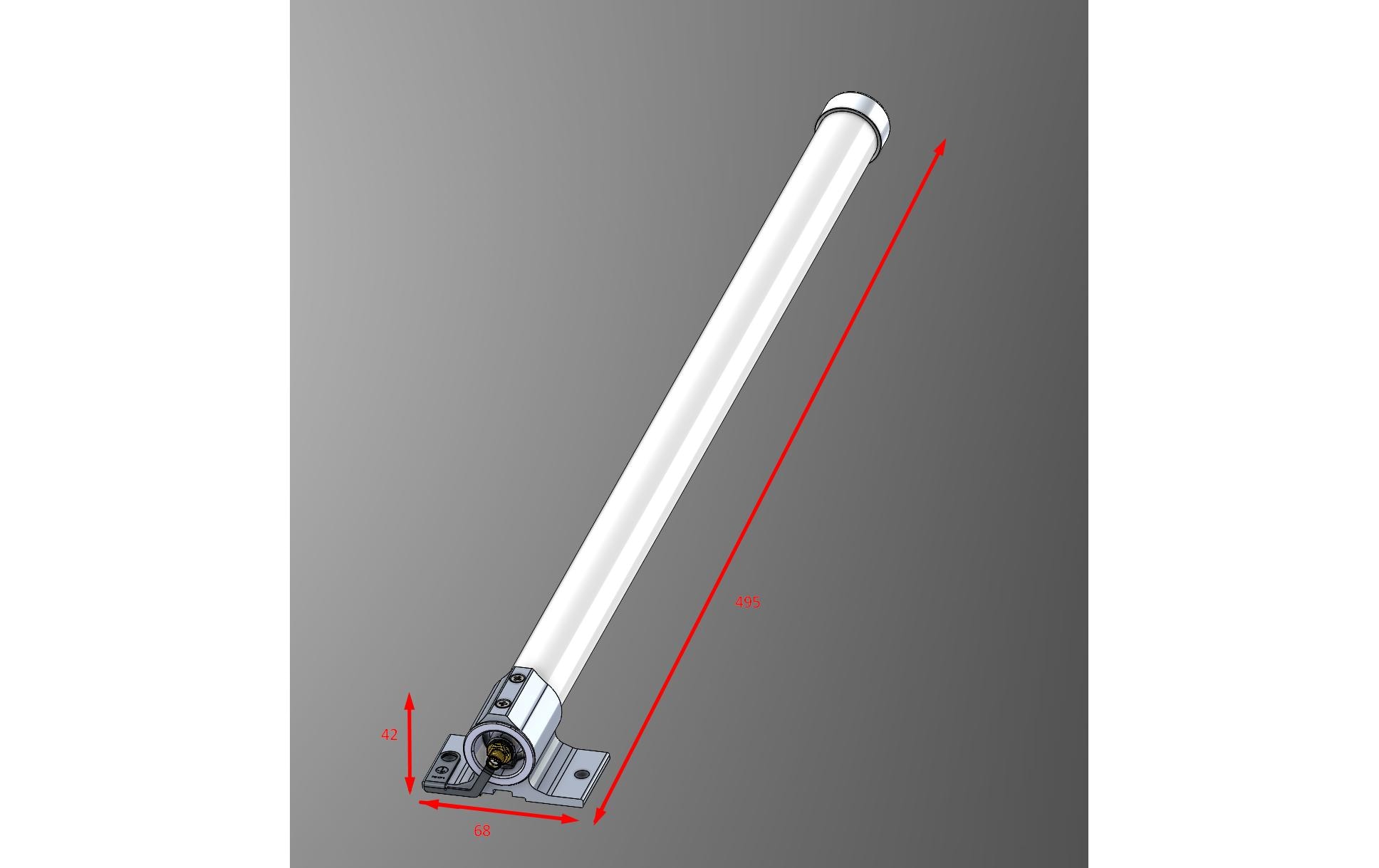 LoRA-Antenne 868 Omni SMA 6.5 dBi Rundstrahl868 Omni Antenne