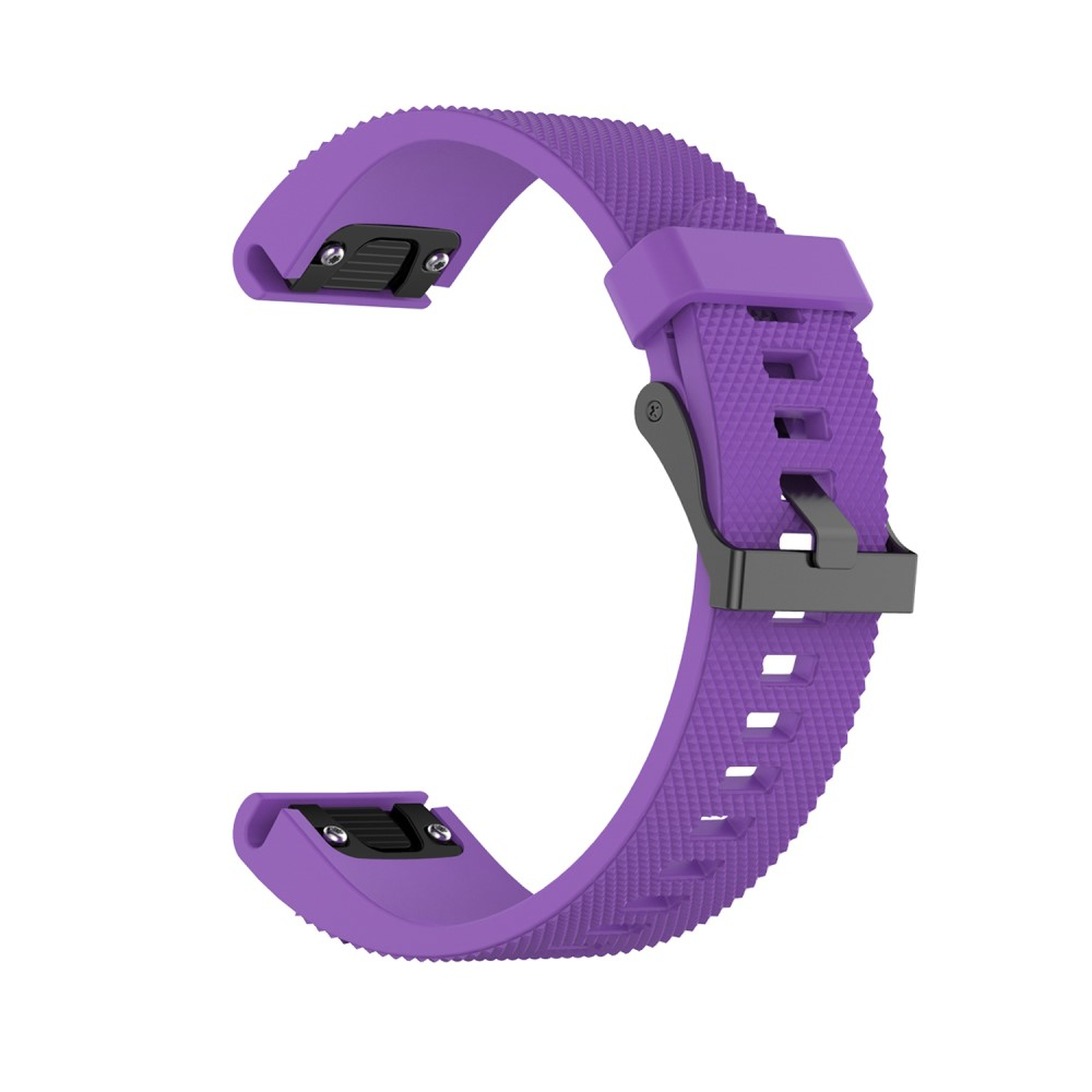 Samsung Galaxy Watch 7 (44mm) Silikon Sport Armband mit Schnellverschluss (Gelenkumfang: 160-210 mm) - Violett