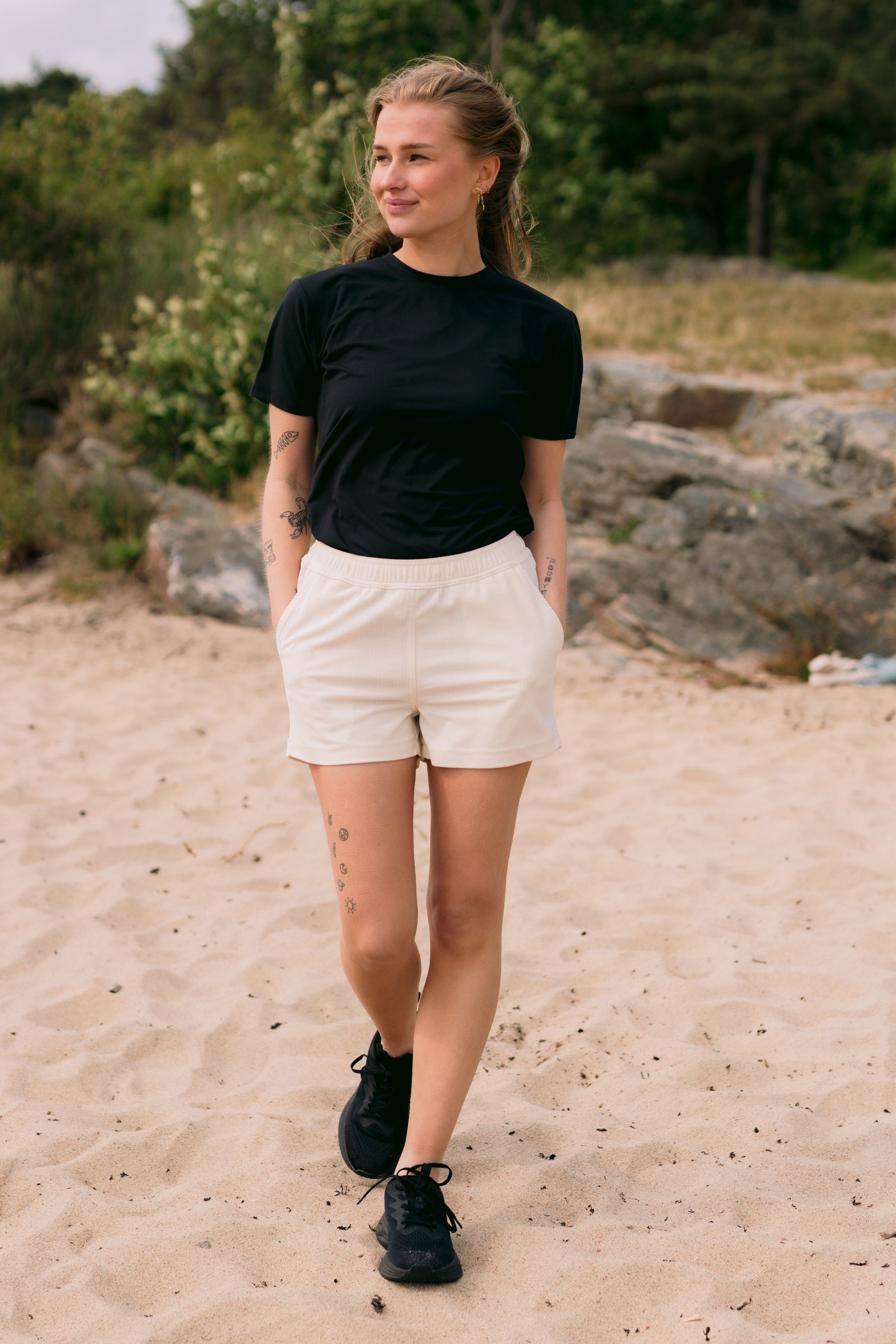 Stormberg Havsand cord kort shorts